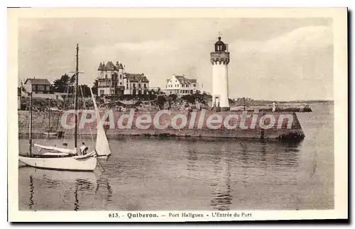 Cartes postales Quiberon Port Haliguen L'Entree Du Port