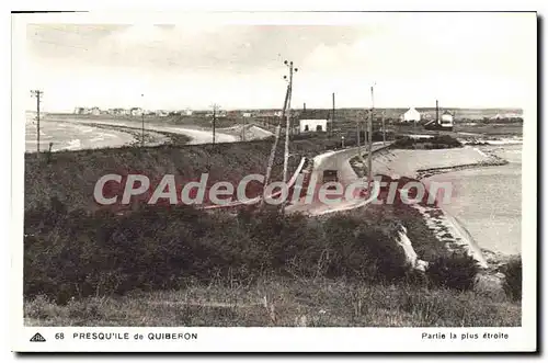 Ansichtskarte AK Quiberon Partie La Plus Etroite