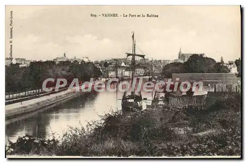 Cartes postales Vannes Le Port Et La Rabine