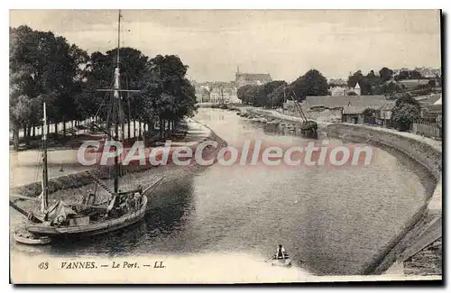 Cartes postales Vannes Le Port