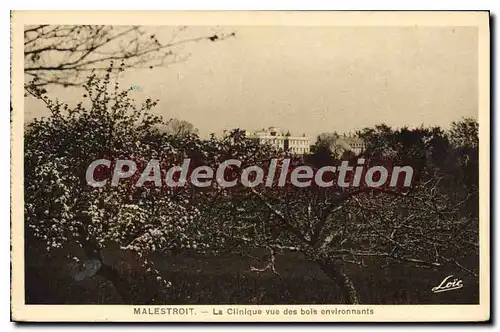 Cartes postales Malestroit La Clinique Vue Des Bois Environnants