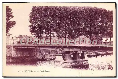 Cartes postales Pontivy Le Pont Neuf