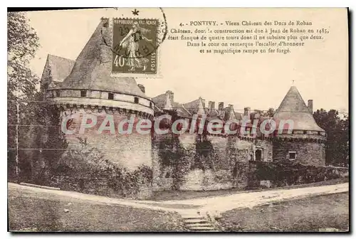 Cartes postales Pontivy Vieux Chateau Des Ducs De Rohan