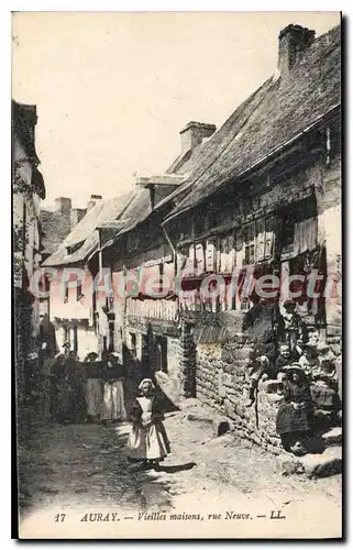 Cartes postales Auray Vieille Maison De La Rue Neuve