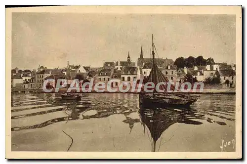 Ansichtskarte AK Auray Vue De Saint Goustan Et De La Riviere