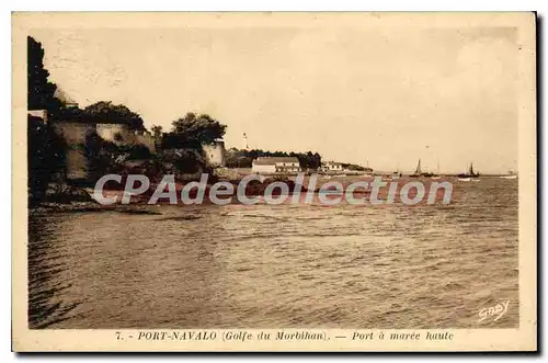 Cartes postales Port Navalo Port A Maree Haute