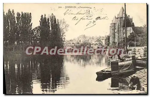 Cartes postales Josselin Panorama