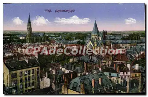 Cartes postales Metz Gefamtanficht
