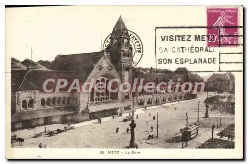 Cartes postales Metz La Gare