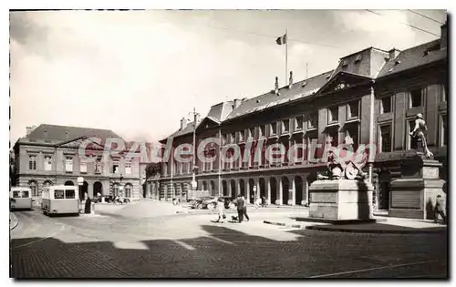 Ansichtskarte AK Metz Hotel De Ville Place D'Armes