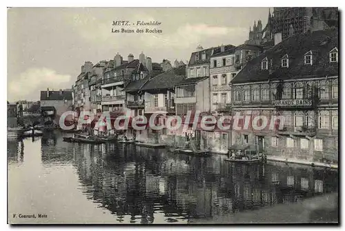 Cartes postales Metz Felsenbader Les Bains Des Roches