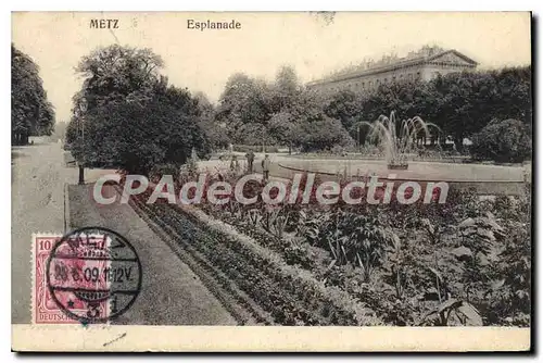 Cartes postales Metz Esplanade