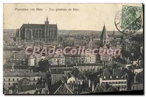 Cartes postales Metz Vue Generale