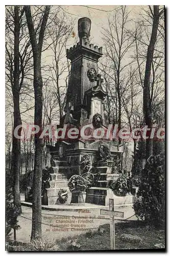 Ansichtskarte AK Metz Chambiere Friedhof