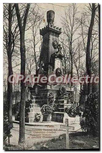 Cartes postales Metz Chambiere Friedhof