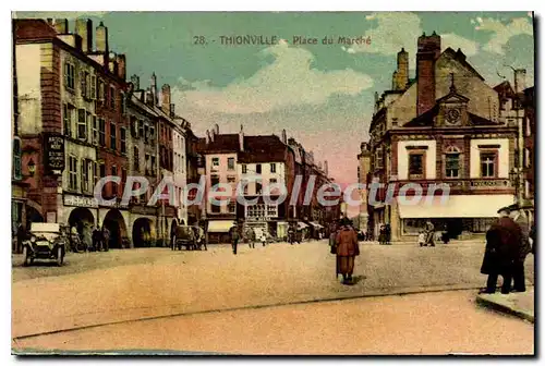 Cartes postales Thionville Place Du March�