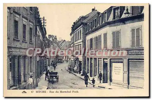 Cartes postales Bitche Rue Du Marechal Foch