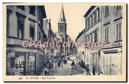 Cartes postales Bitche Rue Teyssier