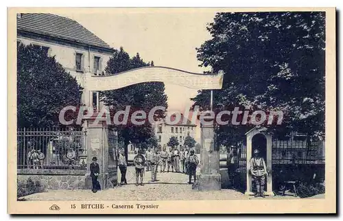 Cartes postales Bitche Caserne Teyssier