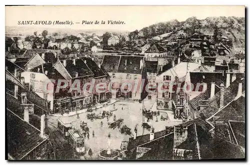 Cartes postales Saint Avold Place De La Victoire
