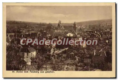 Cartes postales Saint Avold Vom Felsberg Aus Gesehen