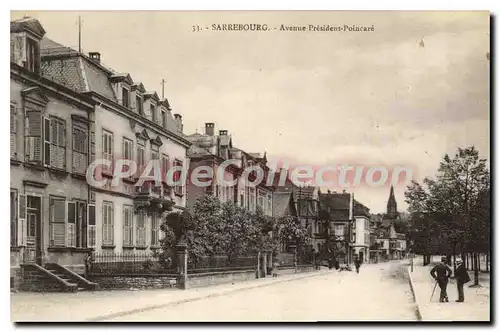Cartes postales Sarrebourg Avenue President Poincare
