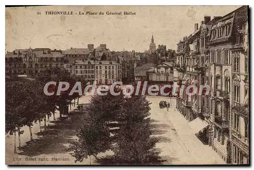 Cartes postales Thionville La Place Du General Hellot