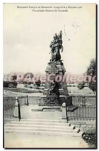 Cartes postales Monument Francais De Noisseville Inaugur� le 4 octobre 1908
