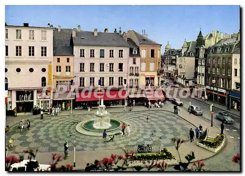 Cartes postales moderne Thionville La Place Du March�