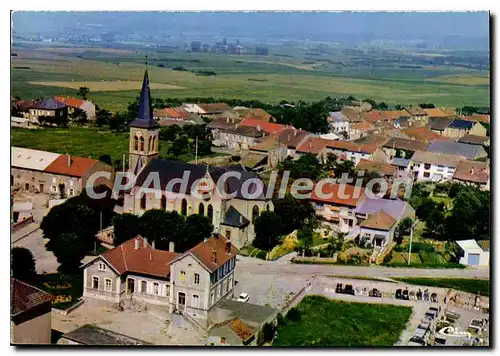 Moderne Karte St Privat La Montagne Vue Aerienne Eglise