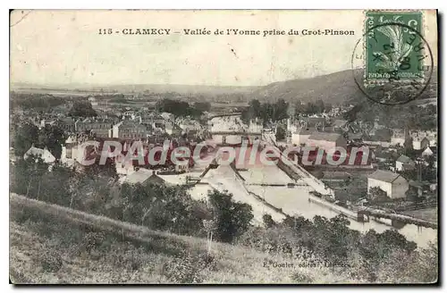 Ansichtskarte AK Clamecy Vallee De I'Yonne Prise Du Crot Pinson