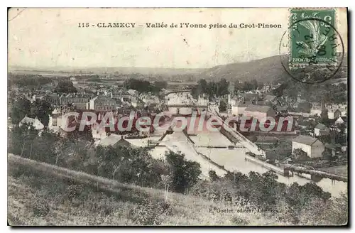 Cartes postales Clamecy Vallee De I'Yonne Prise Du Crot Pinson