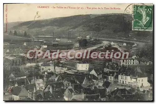 Ansichtskarte AK Clamecy La Vallee De I'Yonne