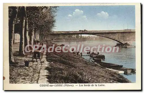 Ansichtskarte AK Cosne Sur Loire Les Bords De La Loire