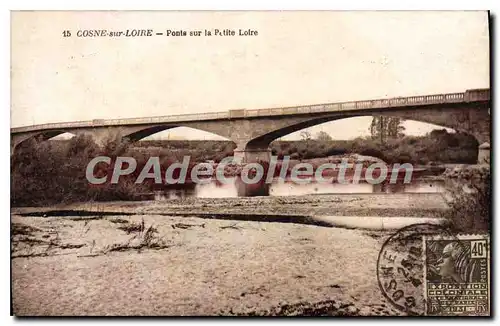 Cartes postales Cosne Sur Loire Ponts Sur La Petite Loire