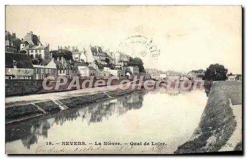 Cartes postales Nevers La Qual De Loire