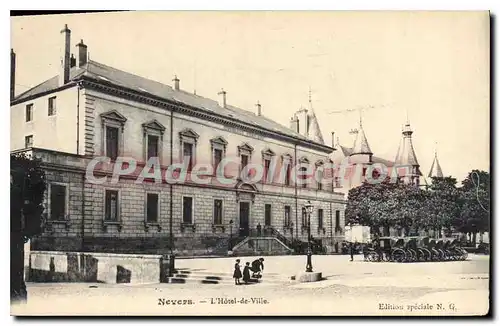 Ansichtskarte AK Nevers L'Hotel De Ville