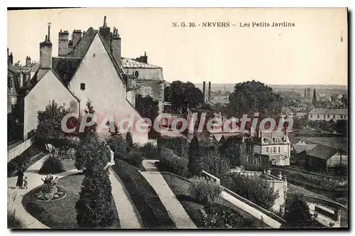 Cartes postales Nevers Les Petits Jardins