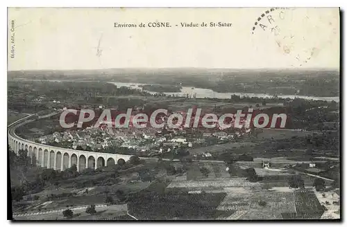 Cartes postales Cosne Viaduc De St Satur