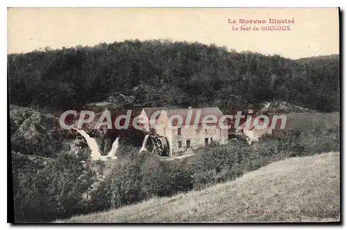 Ansichtskarte AK Le Morvan Illustre Le Saut Du Gouloux