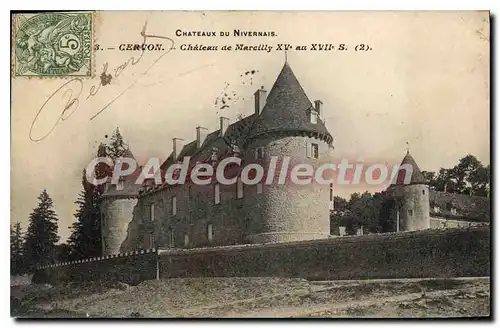 Cartes postales Cervon Chateau De Marcilly