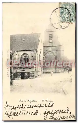 Cartes postales Saint Saulge L'Eglise