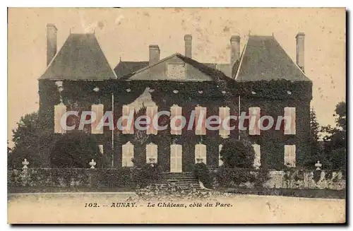 Cartes postales Aunay Le Chateau Cote Du Parc