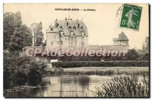 Ansichtskarte AK Chatillon En Bazois Le Chateau