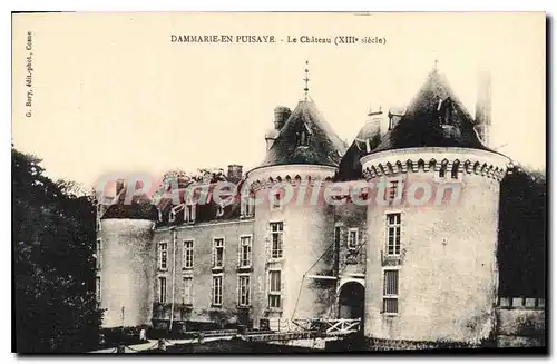 Ansichtskarte AK Dammarie En Puisaye Le Chateau