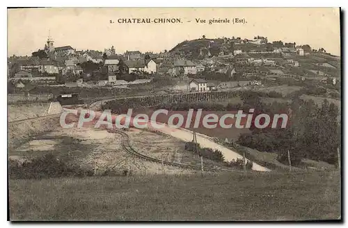Cartes postales Chateau Chinon Vue Generale