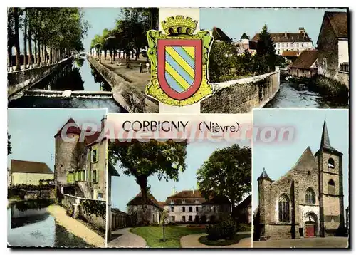 Cartes postales moderne Corbigny Les Promenades