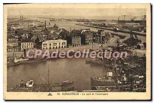 Cartes postales Dunkerque Le Port Et I'Avant Port