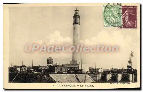 Cartes postales Dunkerque Le Phare