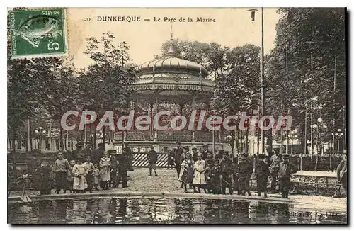 Ansichtskarte AK Dunkerque Le Parc De La Marine